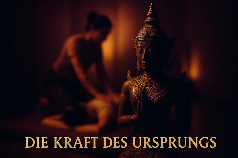 Was passiert im Körper bei einer Thai-Massage? Nerven, Muskeln, Faszien einfach erklärt Was passiert im Körper bei einer Thai-Massage? Nerven, Muskeln, Faszien einfach erklärt - Thai Massage Blog Artikel Titelbild