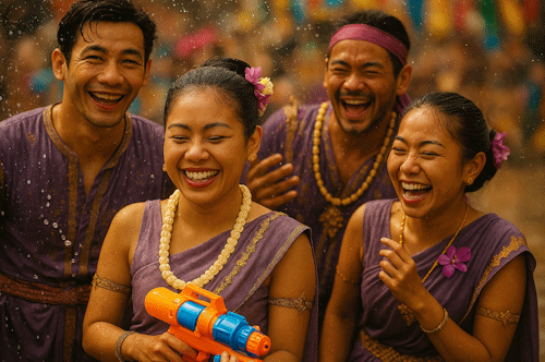 Maha Songkran Festival 2025: Freude und Tradition vereint - Thai Massage Blog Artikel